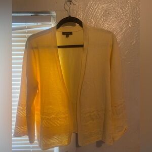 Verve Ami Yellow cardigan